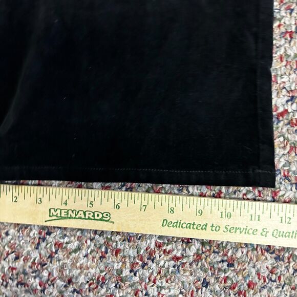 Kut From The Kloth NWT Women's Black Velvet High Rise Flare Jeans Size 12 - Picture 15 of 15